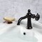 Kingston Brass KS354RKXNB Single-Handle Bathroom Faucet with Push Pop-Up, Naples Bronze KS354RKXNB - alternate 2